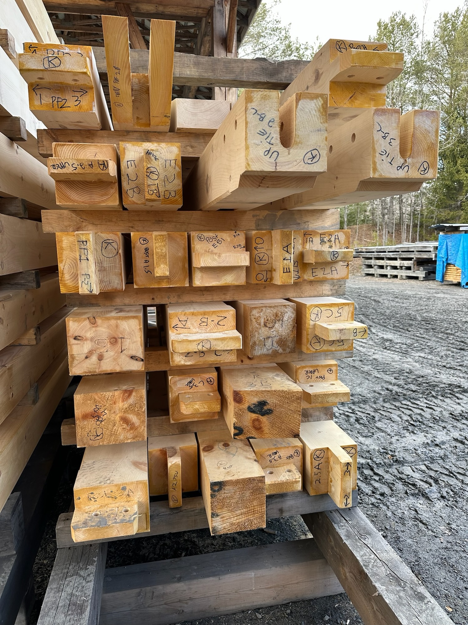Timber Frame Construction 3/28/25